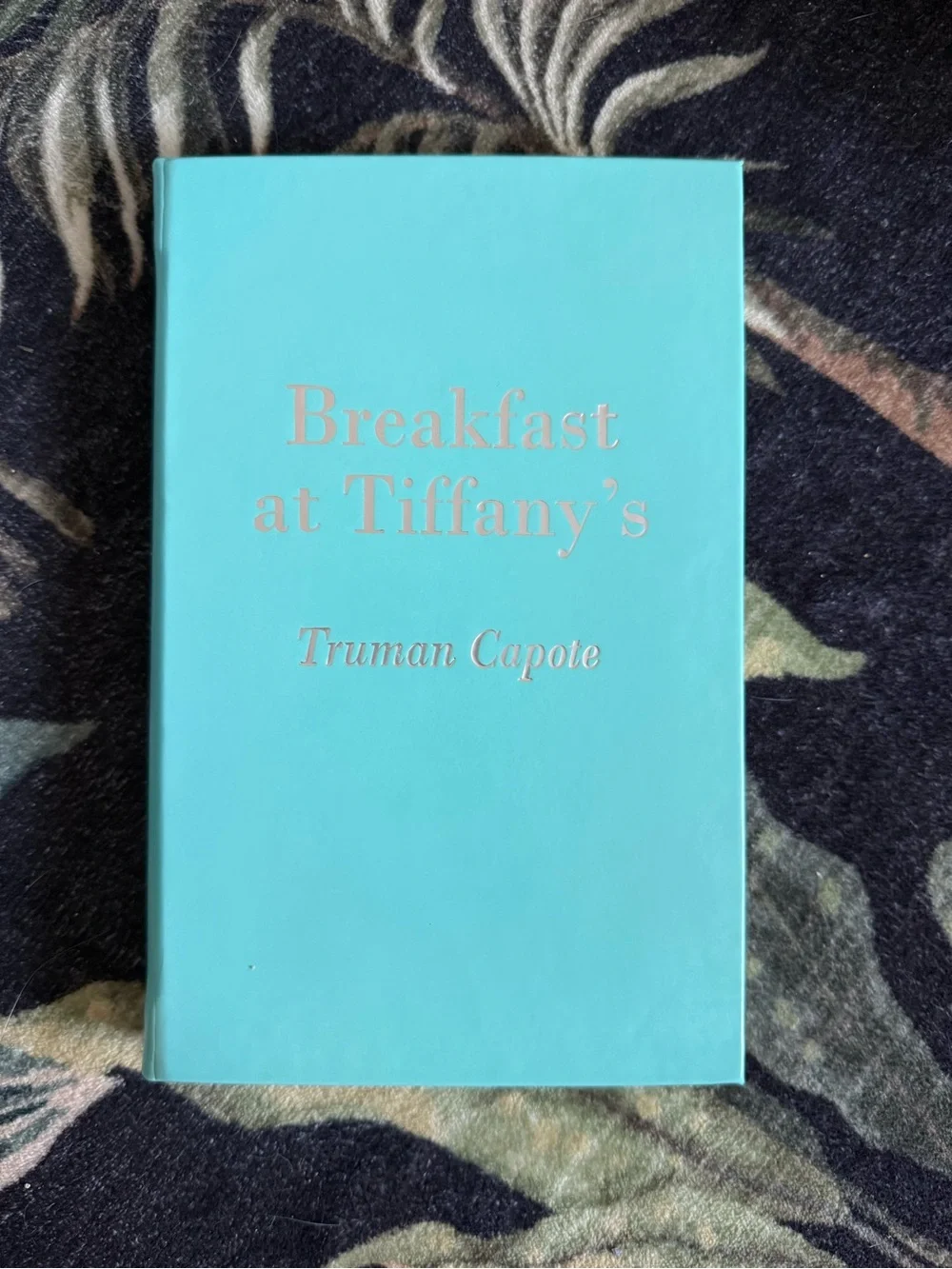Leather bound Breakfast at Tiffany’s Truman Capote